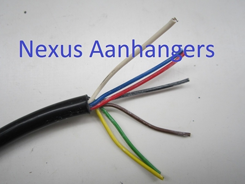 Laster Geslaagd garage Aanhangwagen Kabel 7 x 0.75 - Nexus Aanhangers