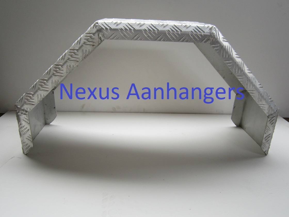 Verplaatsing Onderscheppen plus Aluminium Spatbord Enkel-asser - Nexus Aanhangers